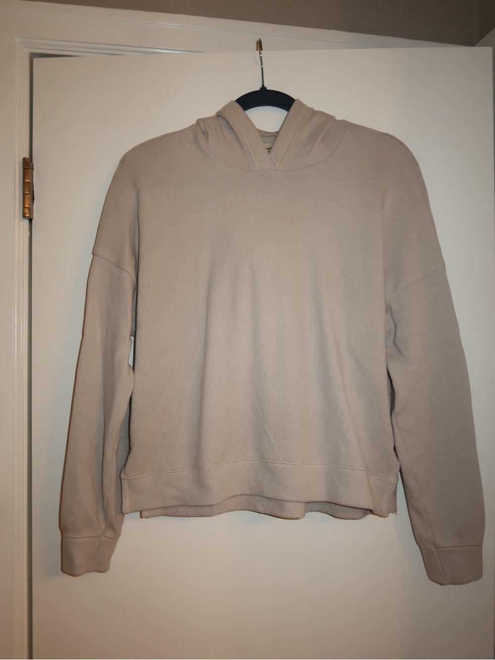 Abercrombie & Fitch Women's Hooded Pullover Sweatshirt - Beige